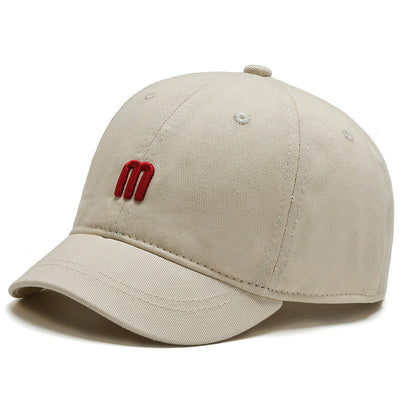 Men's And Women's Short Brim Baseball Caps