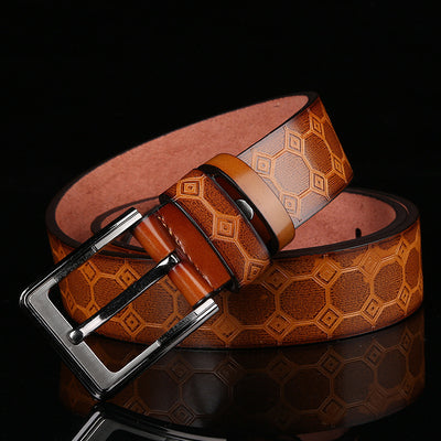 new men's belts, European and American fashion belts.