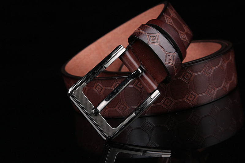 new men's belts, European and American fashion belts.