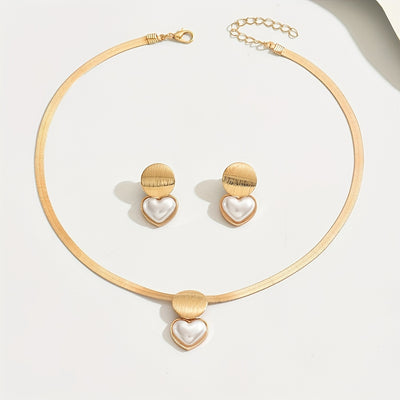 Three Fashionable, Elegant And Versatile Collarbone Brushed Geometric
