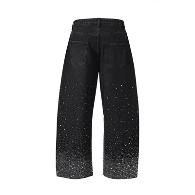 European And American High Street Loose-fitting Wide-leg Trousers