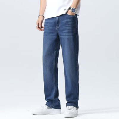 Casual Ice Silk Drape Wide-leg Pants