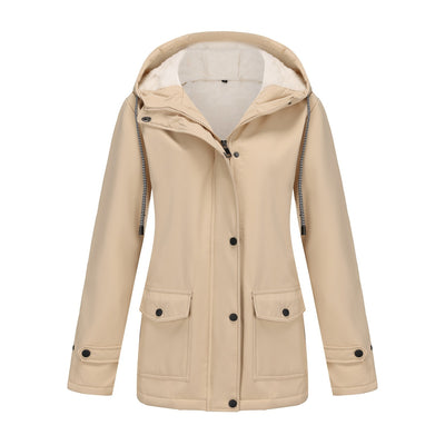 Women's Anorak Composite Fleece-lined Waterproof Jacket